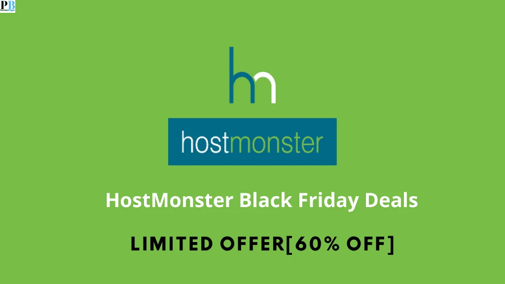 HostMonster Black Friday Deals 2021 (60% OFF + Free Domain)
