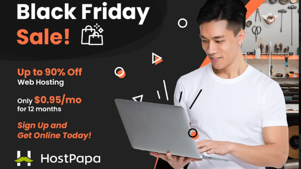 HostPapa Black Friday Deals 2022 (90% OFF+ FREE Domain)