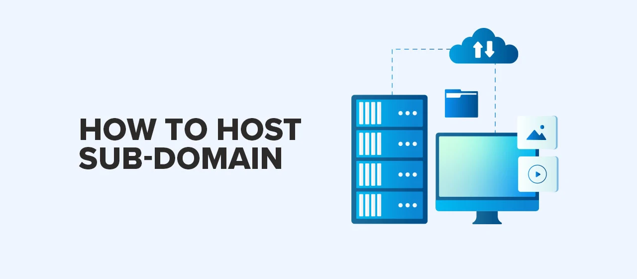 Cách trỏ subdomain về hosting chính và host khác